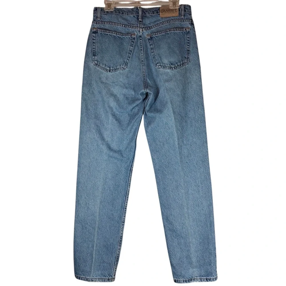 The Original Graphite Straight Denim Jeans Men's 30x31 Blue Medium Wash 5-Pocket